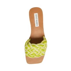 ZORYA GREEN -Stevemadden STEVEMADDEN SHOES ZORYA LIME TOP