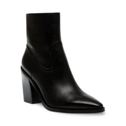 Stevemadden -Stevemadden STEVEMADDE SHOES ELENE BLACK LEATHER
