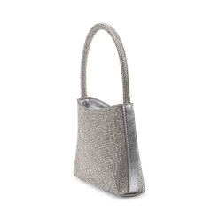 BROXY SILVER -Stevemadden STVEMADDEN HANDBAG BROXY SILVER SIDE
