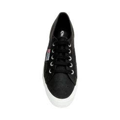 2790 ACOTW BLACK FABRIC -Stevemadden SUPERGA 2790 ACOTW BLACK WHITE TOP
