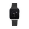 Apple Watch® RUBBER LOGO BAND 38/40/41MM BLACK -Stevemadden WS 1003BKSV384041 A