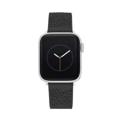 Apple Watch® RUBBER LOGO BAND 38/40/41MM BLACK