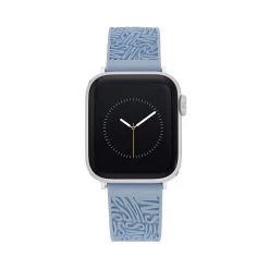 Apple Watch® RUBBER LOGO BAND 42/44/45MM BLUE