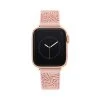 Apple Watch® RUBBER LOGO BAND 42/44/45MM PINK -Stevemadden WS 1003LPRG384041 A