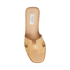 HADYN NATURAL FABRIC -Stevemadden online STEVEMADDEN SHOES HADYN RAFFIA TOP