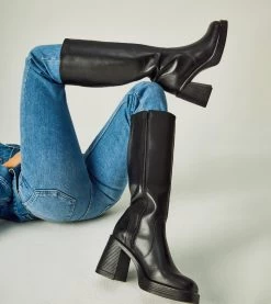 FANATIKK BLACK LEATHER -Stevemadden standard resolution